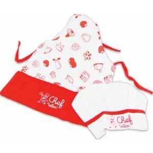 Vilac 8160 - Panoplie De Cuisinier En Tissu 1 Vilac 8160 - Panoplie De Cuisinier En Tissu