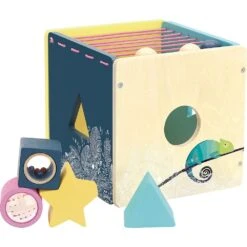 Vilac Boite à Formes D'éveil Sous La Canopée -Vilac 1065 vilac boite a formes sous la canop e jouet en bois eveil 4