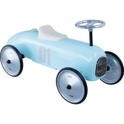 Vilac Porteur Voiture Vintage Bleu Tendre