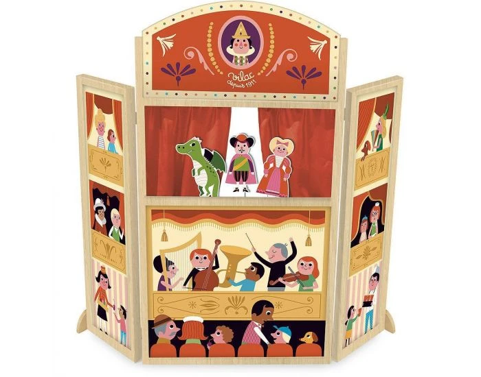 Vilac Mon Joli Théâtre Ingela P. Arrhenius - Dès 3 Ans 1 Vilac Mon Joli Théâtre Ingela P. Arrhenius - Dès 3 Ans