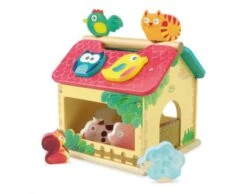 Vilac Boite à Formes Ferme - Dès 12 Mois