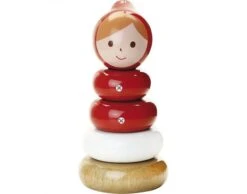 Vilac Empilable Chaperon Rouge Shinzi Katoh - Dès 12 Mois