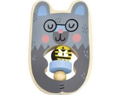 Vilac Hochet Teddy Michelle Carlslund - Dès 12 Mois