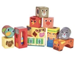 Vilac Cubes Sonores De La Ferme - Dès 12 Mois