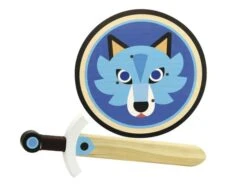 Vilac Set Bouclier Et Epée Loup - Dès 4 Ans