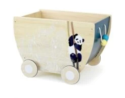 Vilac Chariot à Jouets - Sous La Canopée - Dès 2 Ans