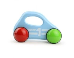 Vilac Voiture Poignée - Bois Naturel - Dès 12 Mois