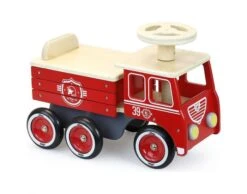 Vilac Porteur Camion De Pompier - Dès 18 Mois