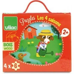 Vilac 2641 - Puzzle Des 4 Saisons