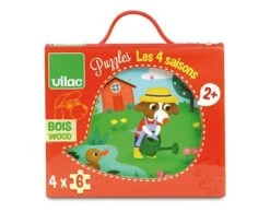 Vilac Puzzles Des 4 Saisons - Dès 2 Ans
