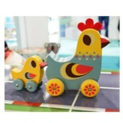 Vilac Jouet à Tirer Musical La Poule Et Le Poussin