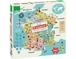 Vilac Puzzle Carte De France Ingela P. Arrhenius - Dès 8 Ans