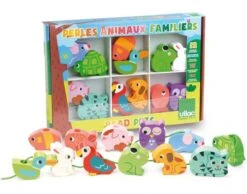 Vilac Perles Animaux Familiers - Dès 12 Mois