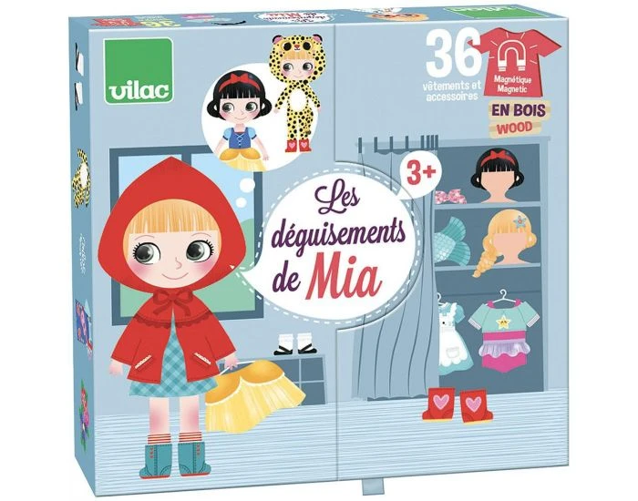 Vilac Les Déguisements De Mia - Dès 3 Ans 1 Vilac Les Déguisements De Mia - Dès 3 Ans