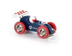 Vilac Voiture De Course à Trainer Police - Dès 12 Mois