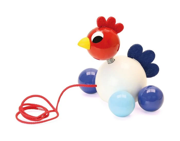 Vilac Coq à Traîner EPR Elysée - Dès 12 Mois 1 Vilac Coq à Traîner EPR Elysée - Dès 12 Mois