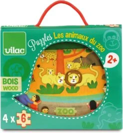 Vilac Puzzles Du Zoo