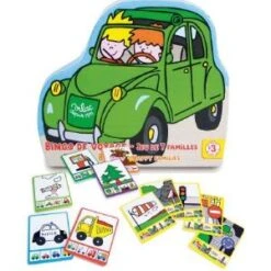 Vilac 6224 - Bingo De Voyage Et Jeu De 7 Familles