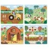Vilac 4 Puzzles Evolutifs La Ferme - Dès 2 Ans