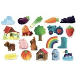 Vilac Magnets Des Champs En Bois