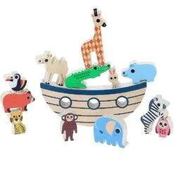 Vilac Jeu D'équilibre Arche Des Animaux -Vilac 7629 vilac jeu equilibre arche des animaux 5