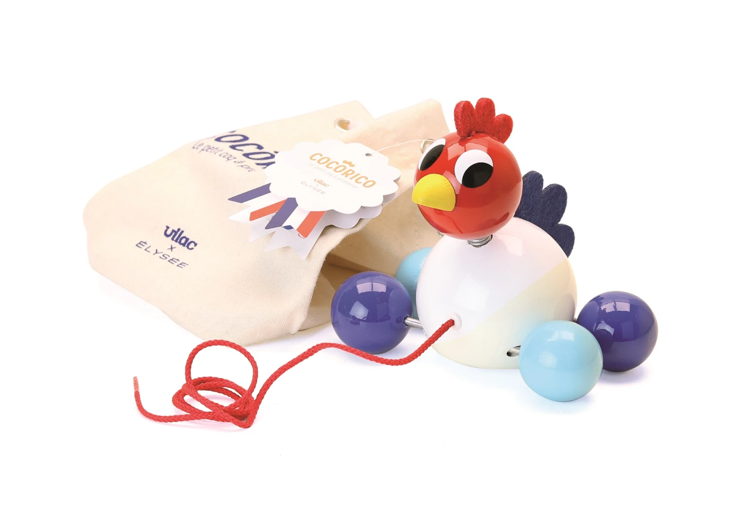 Vilac Coq à Traîner EPR Elysée 2 Vilac Coq à Traîner EPR Elysée – Image 2