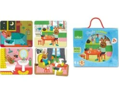Vilac 4 Puzzles La Maison -Vilac ext 157674 264081.1