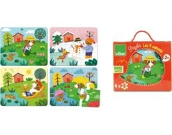 Vilac Puzzles Des 4 Saisons - Dès 2 Ans -Vilac ext 159417 265824.1