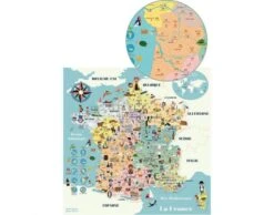 Vilac Carte De France Magnétique Ingela P. Arrhenius - Dès 5 Ans -Vilac ext 229331 361319.1