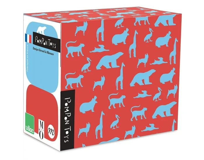 Vilac Ours Blanc à Tirer Pompon 4 Vilac Ours Blanc à Tirer Pompon – Image 4