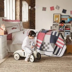 Vilac Porteur Voiture En Métal Blanc Crème -Vilac voiture porteur vilac 1102 pas chere